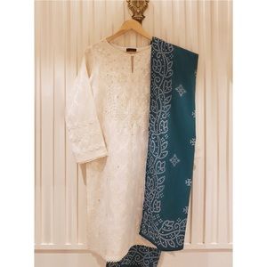 NEW Agha Noor 2 Piece Outfit Size M